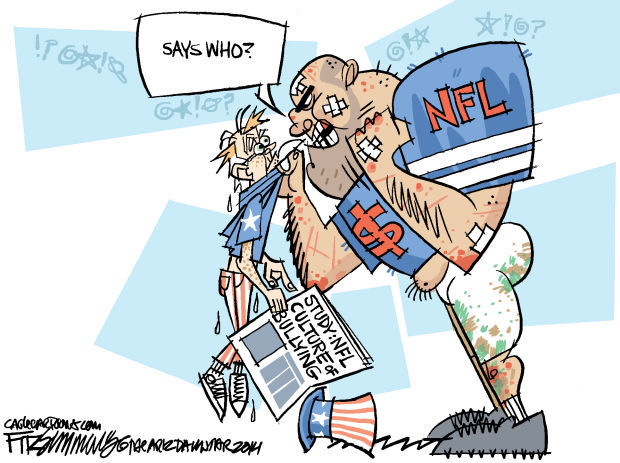 Daily Fitz Cartoon: NFL shocker